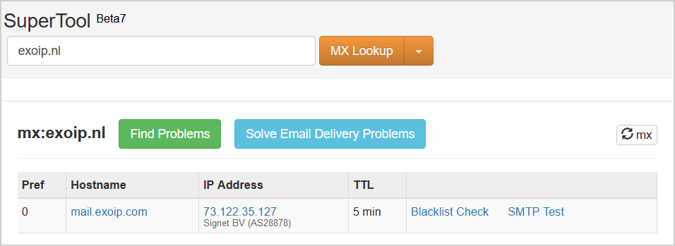 Add second domain to Exchange Server domain MX lookup