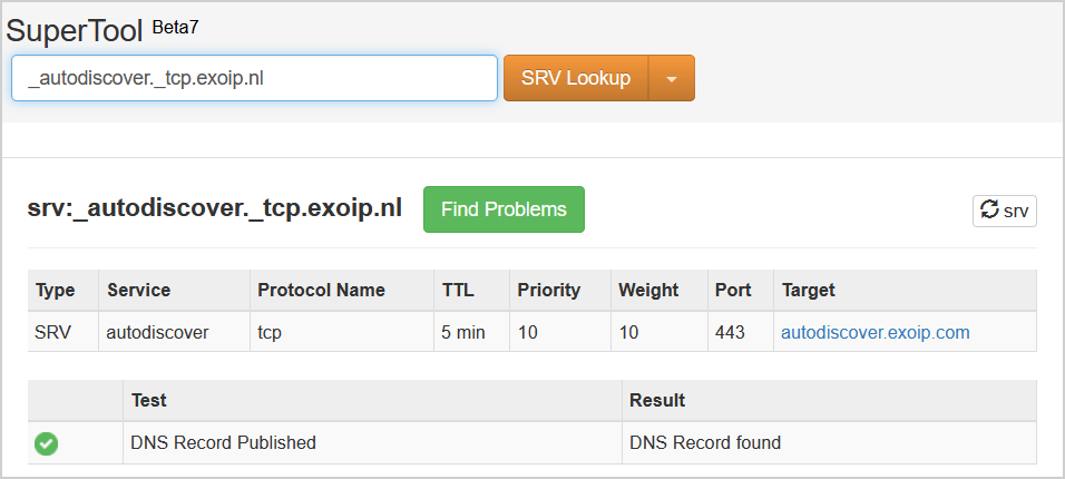 Add second domain to Exchange Server domain SRV lookup