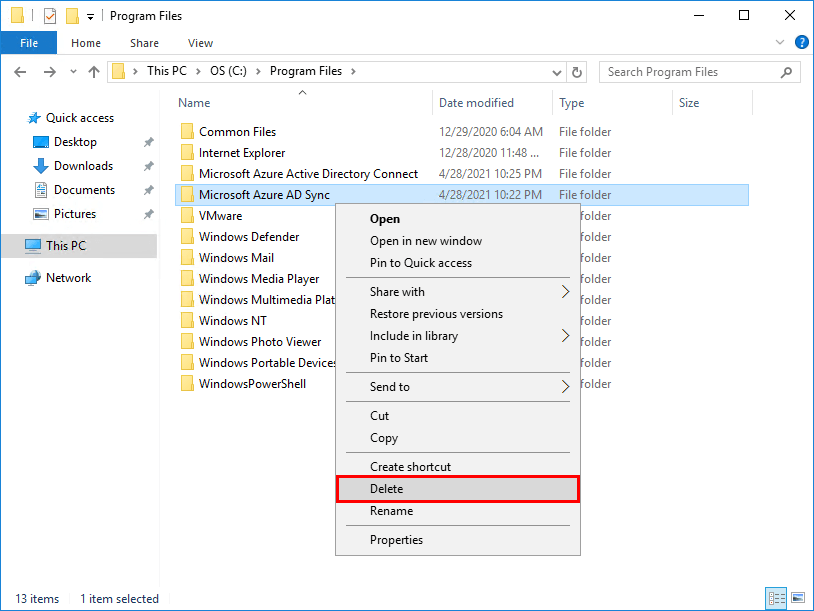 Move Azure AD Connect to new tenant 20