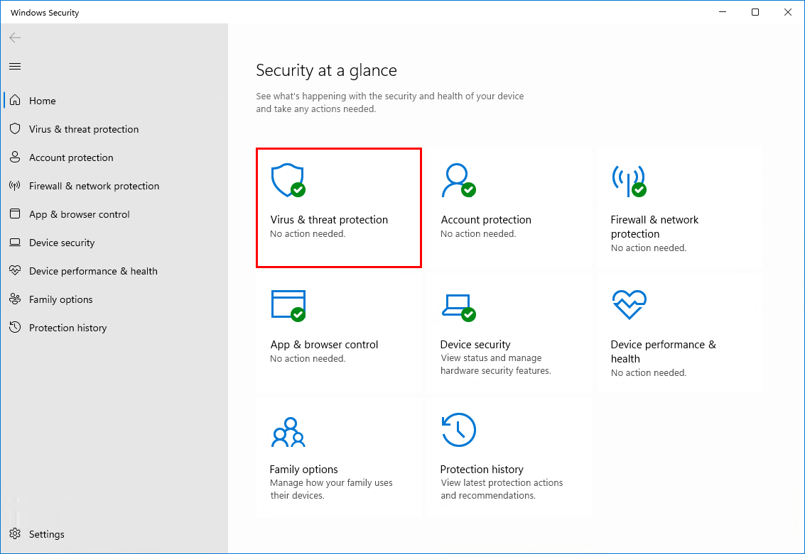 Turn off Windows Defender in Windows 11 Windows Security active
