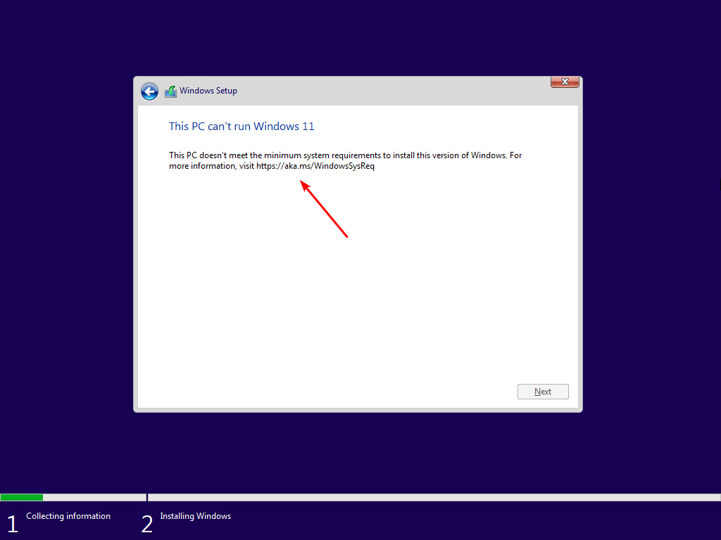 Install Windows 11 on Virtual Machine this PC can't run Windows 11