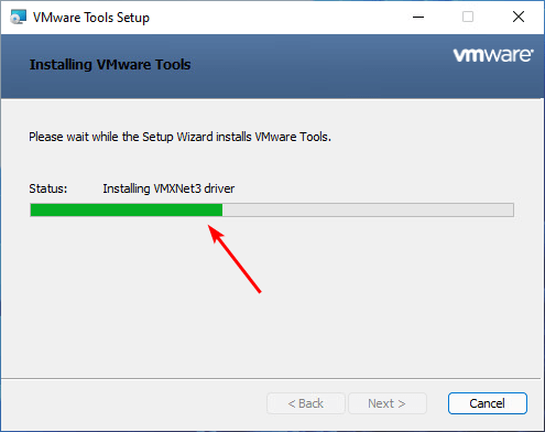 Installing VMware Tools