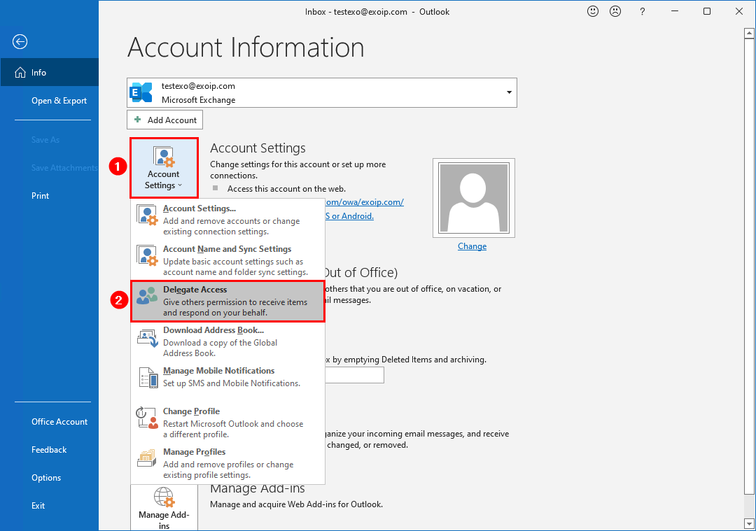 Reset Office 365 delegate access permissions with PowerShell Outlook setting
