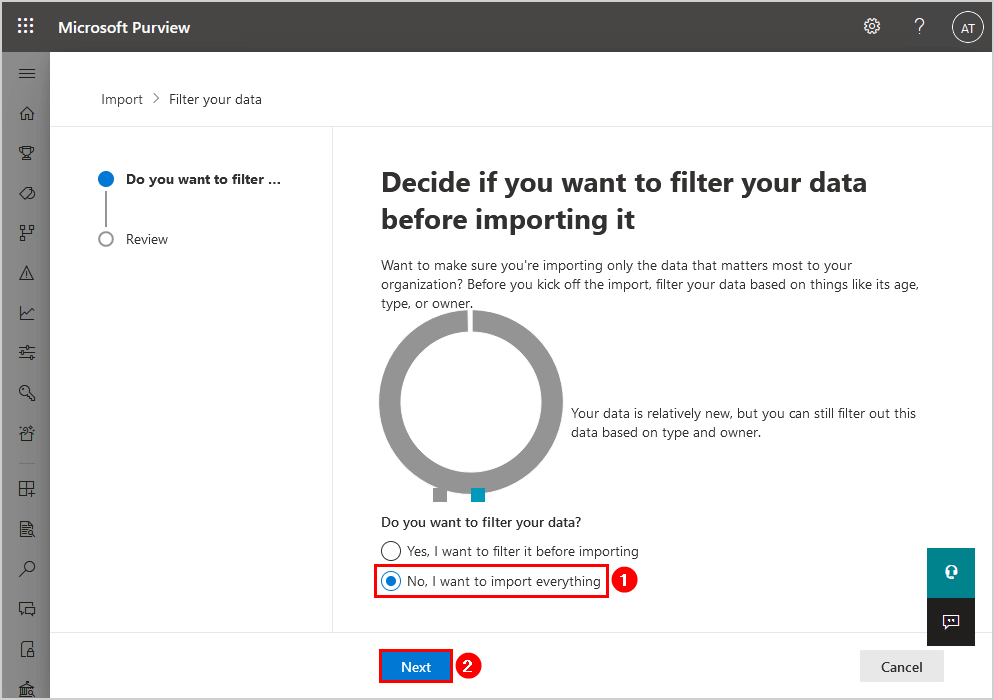 Import everything in PST to Office 365