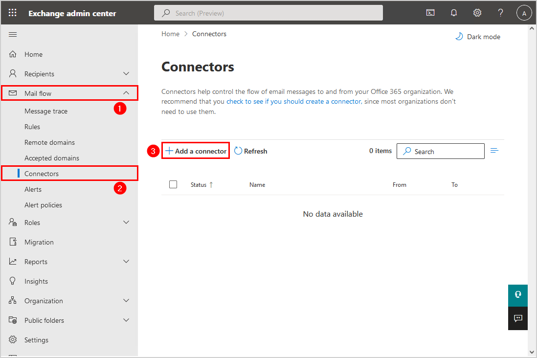 How to configure Microsoft 365 to only accept mail from third-party spam filter add connector