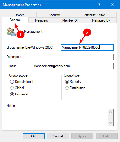 Export inactive users Active Directory OU group