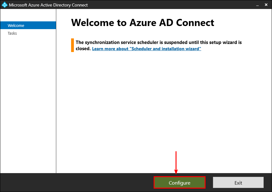 Enable group writeback in Azure AD welcome