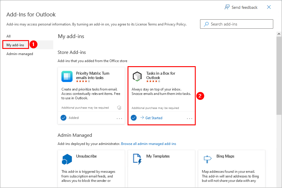 Disable access to install Office add-ins my add-ins