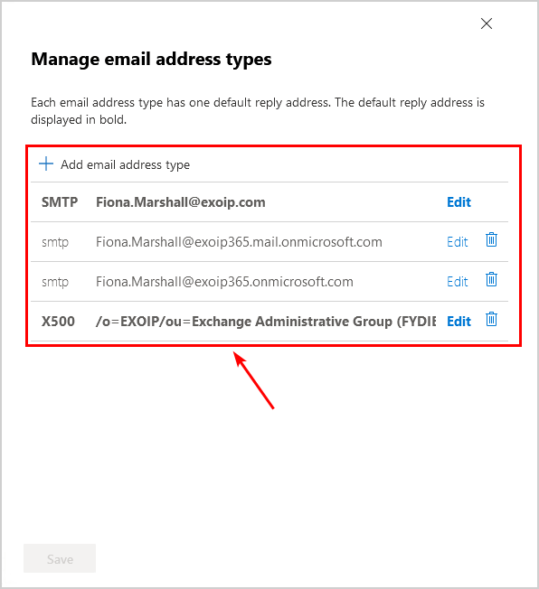 Bulk create Office 365 mailboxes in Exchange hybrid configuration Office 365 email address