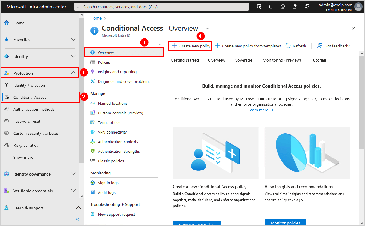 Move from per-user MFA to Conditional Access based MFA new CA policy