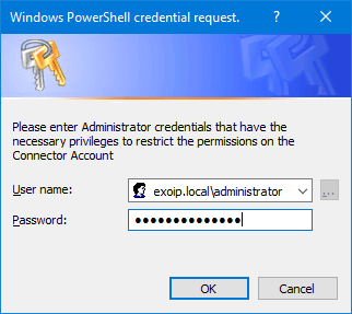 Windows PowerShell credential request