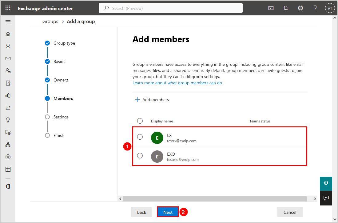 Add members to Microsoft 365 group