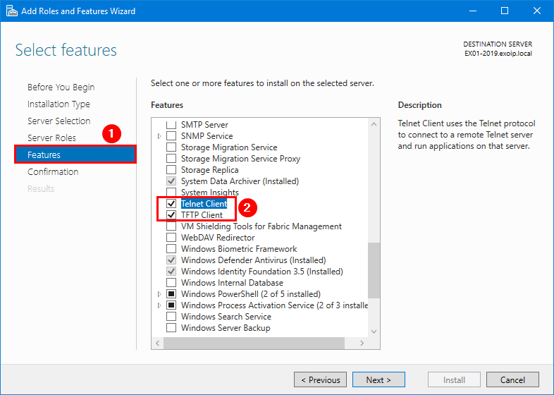 Install Windows Feature